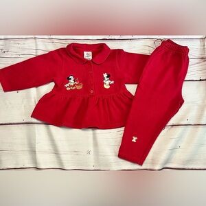 Disney Mickey & Minnie Mouse Apple Theme Fall Outfit